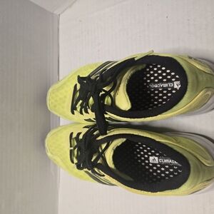 adidas Yellow and Black Athletic Shoes with Cushioned Design‎